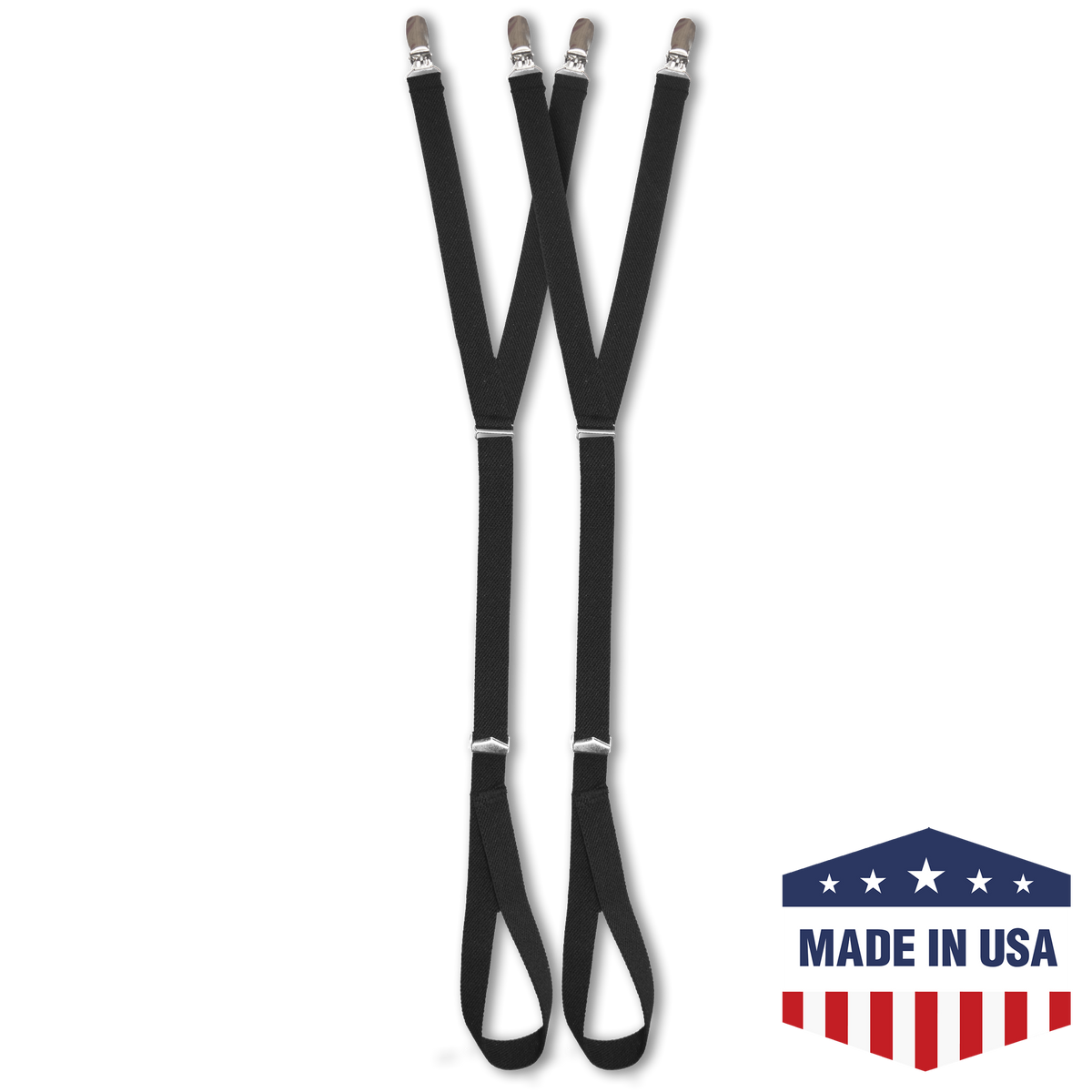 Stirrup Shirt Stays with Clips